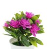 Unique Bargains Artificial Plants Pot Plastic 5.51"x4.72"x6.30" 1 Pcs - 4 of 4
