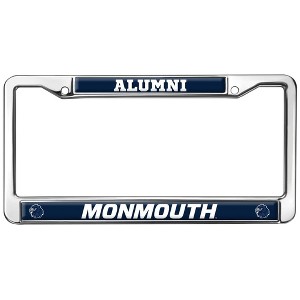 Monmouth University Alumni Logo Full Size Standard License Plate Metal Frame - 1 of 4