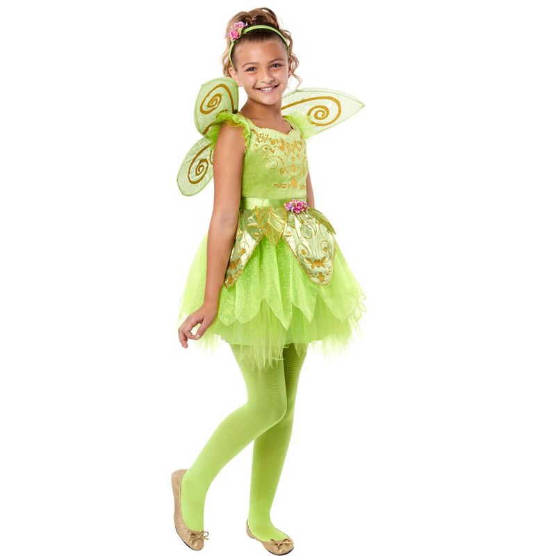Rubies Green Fairy Girl's Costume, 2 of 5
