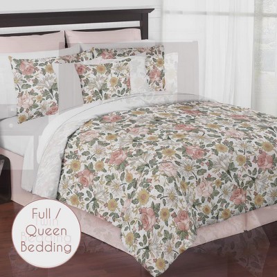 Harper White Ruffled Cotton Rod Pocket Window Valance