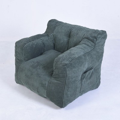 NicBex Bean Bag Chairs for Adult Teens Kids,Bean Bag Sofa with Tufted Soft Stuffed Filling and Side Pockets for Living Room,Bedroom
