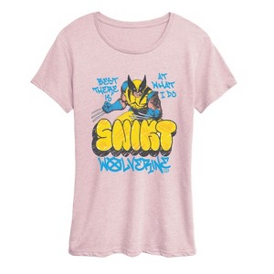 Women's - Marvel - Wolverine Street Short Sleeve Graphic T-Shirt - 1 of 3