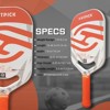 Aukfa Carbon Fiber Pickleball Paddle – 14mm Polypropylene Honeycomb Core, UV Matte Finish, Hot Press Molded, Lightweight Pro Racket - 3 of 4