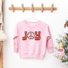 The Juniper Shop Joy Peace Sign Toddler Sweatshirt - 3 of 4