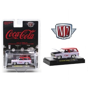 M2 Machines 1973 Chevrolet K5 Blazer Squarebody Coca-Cola - 1 of 2