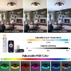 C Cattleya 20in Dimmable LED RGB Smart Ceiling Fan with Light and Voice/App/Remote Control - 3 of 4
