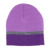 Polar Wear Girl's 3-6 Color Block Winter Beanie Scarf and Gloves Set - 3 of 4
