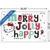 Trends International Hello Kitty: 17 Holiday - Merry Jolly Happy Framed Wall Poster Prints - 3 of 4