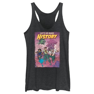 Women's Disney Strange World Let's Go Make History Racerback Tank Top - 1 of 4