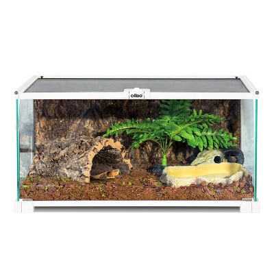 Oiibo 10 Gallon Glass Reptile Tank, 20