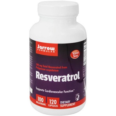 Jarrow Formulas Resveratrol 100 mg.  -  120 Count