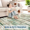 Area Rug for Living Room Machine Washable Ultra Soft Large Carpet Stain-Resistant Non-Slip Fade-Resistant Bedroom Accent Carpet Abstract Area Rug - 2 of 4