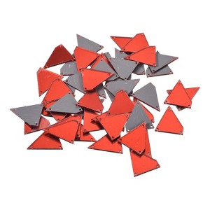 Unique Bargains Sew on Acrylic Irregular Mirror Beads for Evening Dresses Cloth 50 Pcs - 1 of 4