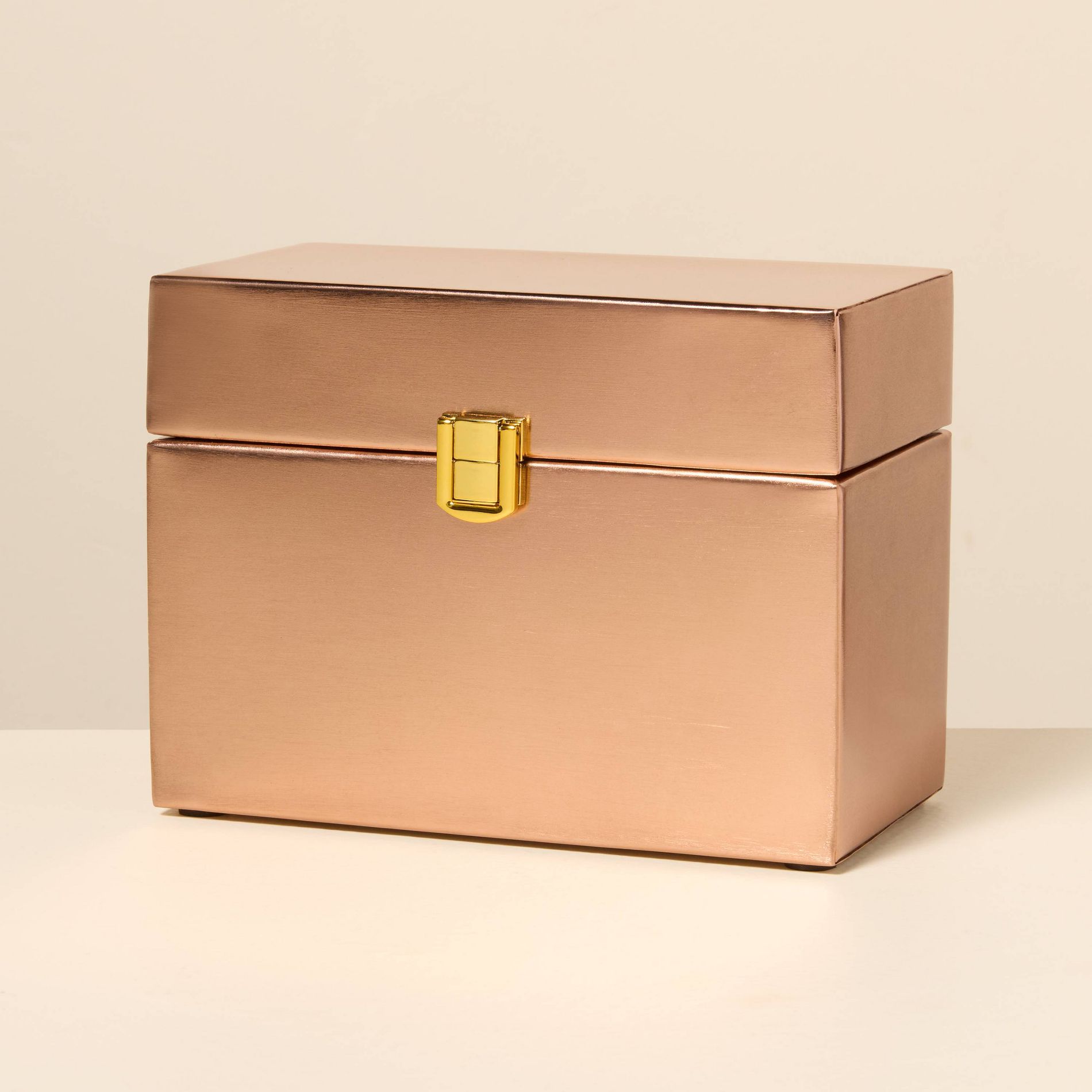 Recipe Box Copper Finish - Hearth & Hand™ with Magnolia