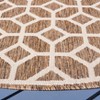 Beach House BHS127 Power Loomed Indoor/Outdoor Rugs - Safavieh - 3 of 4