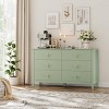 Dresser for Bedroom with 6 Drawers, 54" Extra Wide Modern Chest of Drawers with Metal Handle - 3 of 4