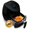 3.5 Quarts Airfryer And Multicooker With 7 Pre-programmed Settings, Black - 2 of 4