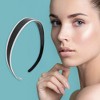 Unique Bargains Women's Simple Anti-slip Headbands Black White 1 Pc - 2 of 4