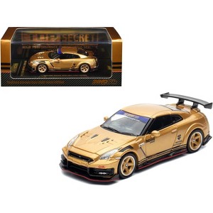 ミニカー TOP SECRET R35 GT-R TOP SECRET GOLD 1/43 Nissan GT-R (R35) Top Secret Thailand RHD Gold Met 