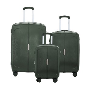 IZOD Mateo Travel 3-Piece Luggage Set - Durable ABS Hard Shell with 360° Spinning Wheels and Combo Lock - 1 of 4
