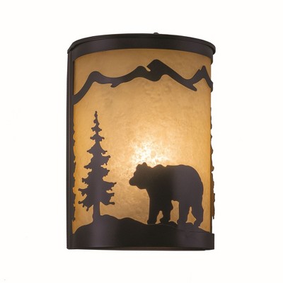Vaxcel Bozeman 1 - Light Sconce in  Burnished Bronze