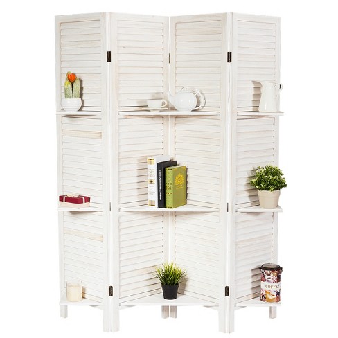 The Container Store Tall Shelf Divider White Pkg/2, 2-1/8 x 8-3/8 x 13-3/8 H