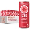 Izze Sparkling Juice, Grapefruit - 8.4 Fl Oz Can (Pack of 24) - 2 of 4
