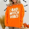 Simply Sage Market Women's Graphic Sweatshirt Bad Witch Vibes Moon - 2 of 4