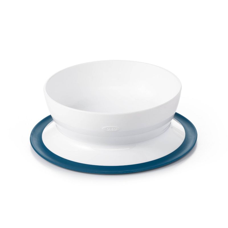 OXO TOT Stick &#38; Stay Bowl - Navy, 1 of 7