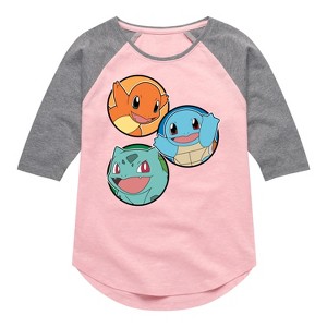 Girls' - Pokémon - Squirtle, Bulbasaur, & Charmander Group - 1 of 3