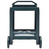 vidaXL Beverage Cart Green 27.2 in.x20.9 in.x28.3 in. Plastic - 4 of 4
