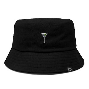 Dalix Martini Cotton Bucket Hat Lightweight Outdoor Travel Beach Everyday Womens - 1 of 4