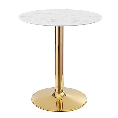 Modway Verne 28 Artificial Marble Dining Table