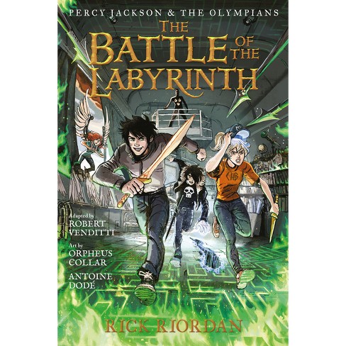Percy Jackson And The Olympians: The Battle Of The Labyrinth - (percy  Jackson & The Olympians) By Rick Riordan & Robert Venditti : Target