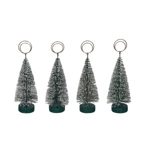 Gallerie II Green Tree Card Holders Set of 4 - 1 of 3