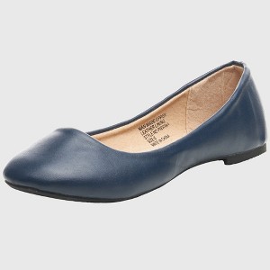 Alpine Swiss Womens Pierina Round Toe Ballet Flats - 1 of 4