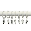 7pk Curtain Clip Rings - Lumi Home Furnishings - 3 of 4