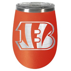 NFL Cincinnati Bengals 10oz Team-Colored Wine Tumbler - 1 of 1
