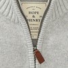 Hope & Henry Mens' Half Zip Pullover Sweater in  Cotton - 3 of 4