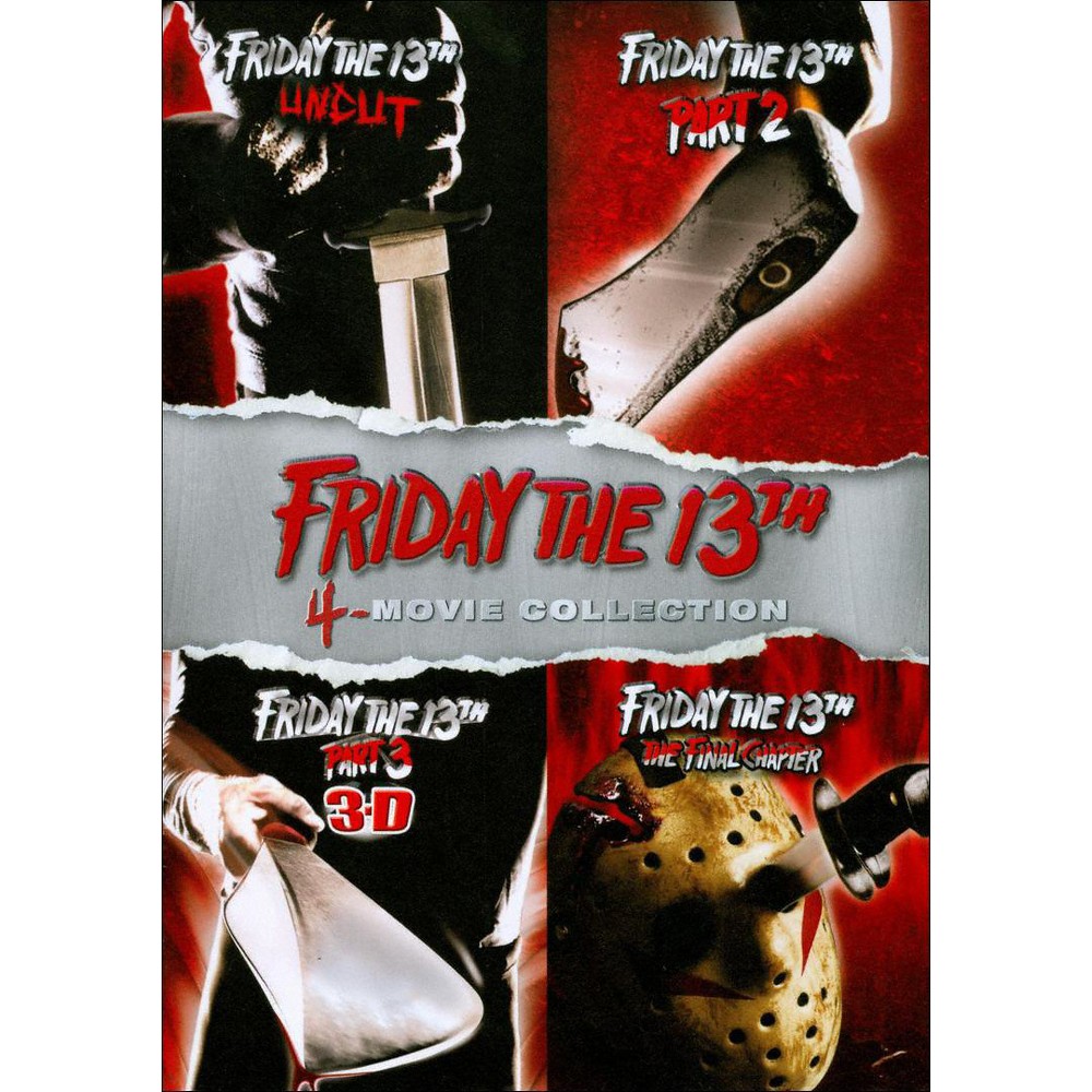 UPC 883929323982 product image for Friday the 13th: 4-Movie Collection (4 Discs) (Widescreen) (DVD) | upcitemdb.com