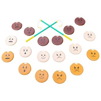  READY 2 LEARN Easy Grip Dough and Paint Stampers - Emotions -  Set of 12 - Rubber Stamps for Ages 2+ - Crafts and Social Emotional  Learning - Washable : Toys & Games