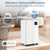 Costway Dehumidifier for Basement 54 Pints Dehumidifier with 4L Water Tank 4500 Sq.Ft - 2 of 4