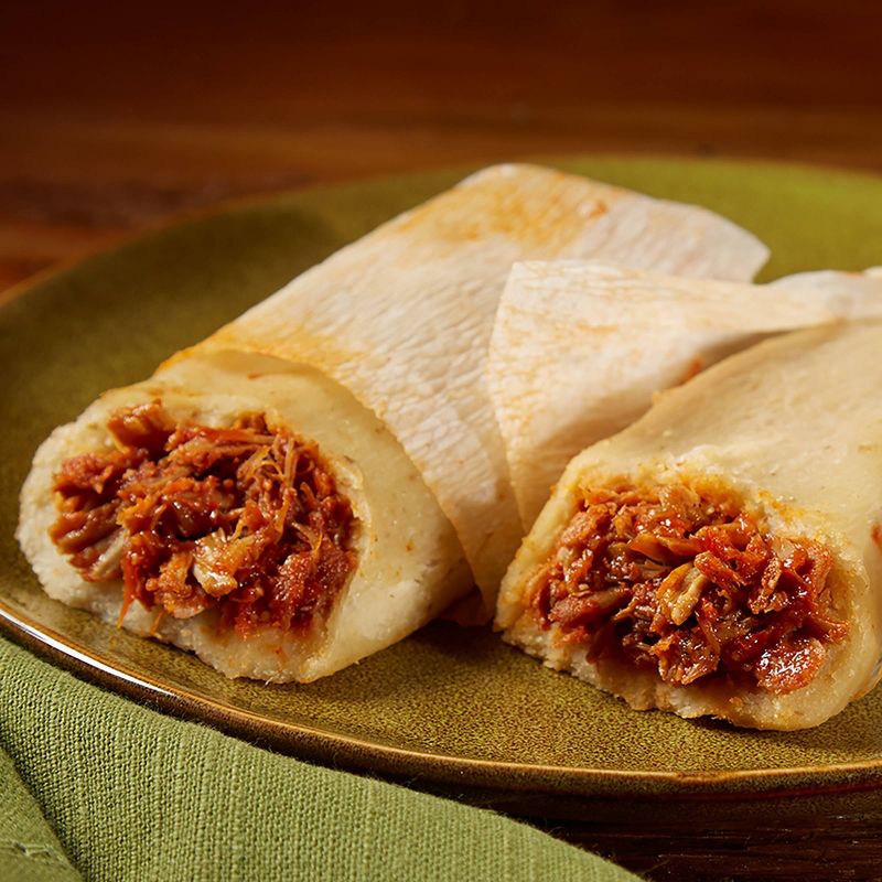Del Real Foods Gluten Free Chicken Tamales in Red Sauce - 24oz, 4 of 10