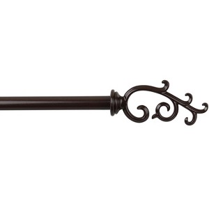 Urbanest 5-8-inch Diameter Julietta Adjustable Single Drapery Curtain Rod - 1 of 4