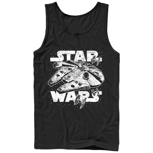Men's Star Wars Millennium Falcon Initiate Hyperdrive Tank Top - 1 of 4