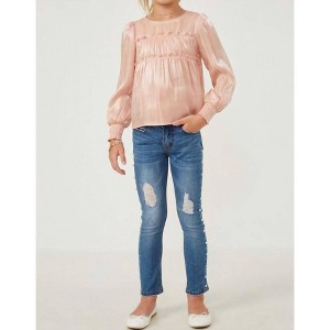 Girl Ruffled Smocked Top - Hayden LA - 1 of 3