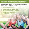 B Beworth Multivitamin & Minerals Capsules with Iron, Methylfolate, Zinc, Vitamin D3 & K2 - 120ct - 4 of 4