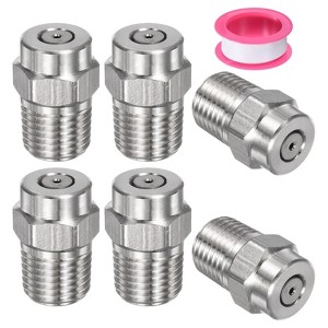 Unique Bargains Stainless Steel Durable Design Universal Surface Clean Tips 6 Pcs - 1 of 4