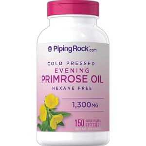 Piping Rock Evening Primrose Oil 1300mg | 150 Softgels - 1 of 1