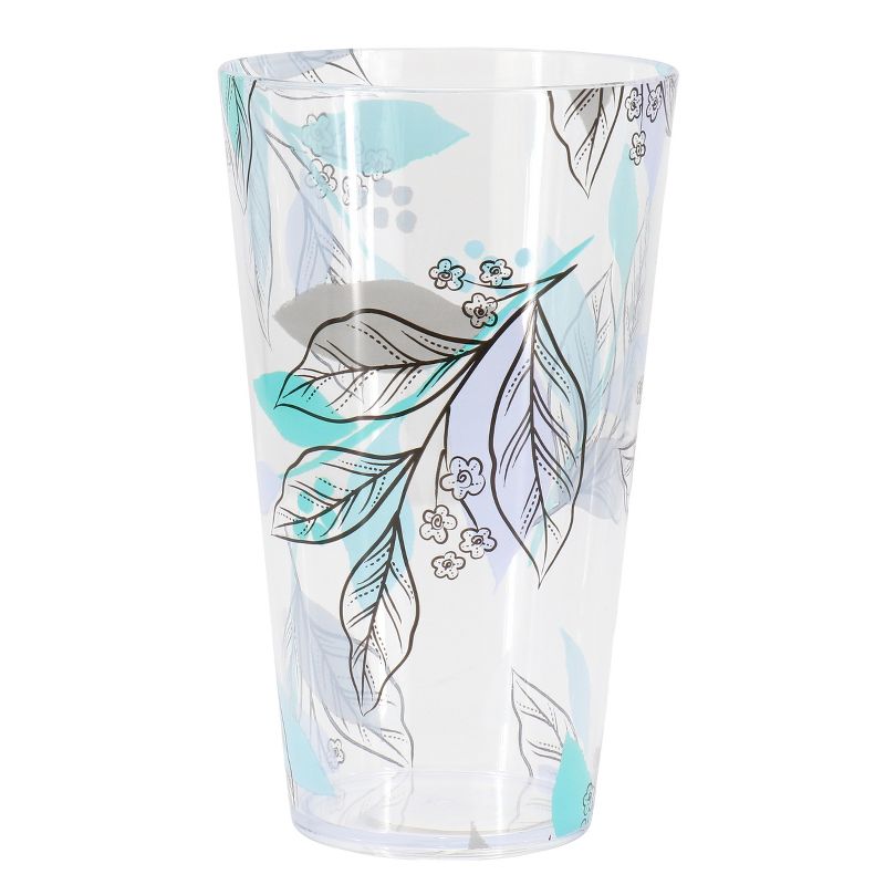 Gibson Home Tropical Sway Vineyard 6 Piece 19 Ounce Tumbler Set in Clear, 2 of 6